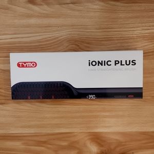 TYMO Ionic Plus Hair Straightening Brush for Thick/Curly Hair (New, in box)